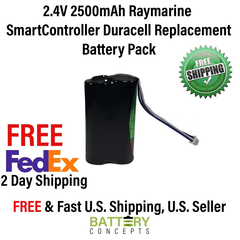 Raymarine Battery Pack for Smart Controller A18119 2.4V 2500mAh NiMH
