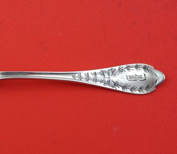 Springfield Engraved by Unger Sterling Silver Salad Fork 6 3/8" Flatware