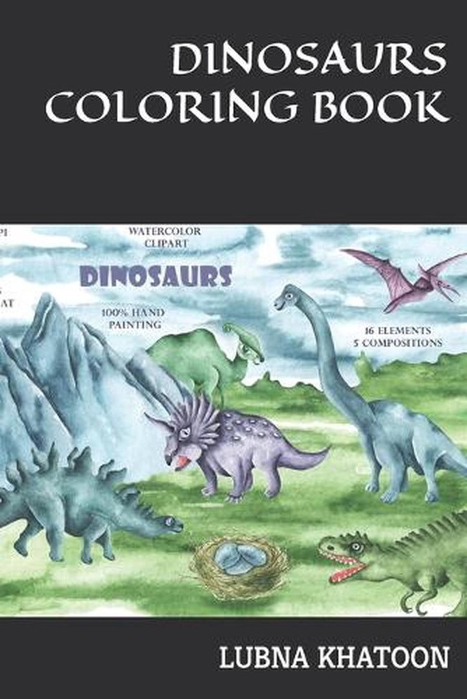 Dinosaurs Coloring Book