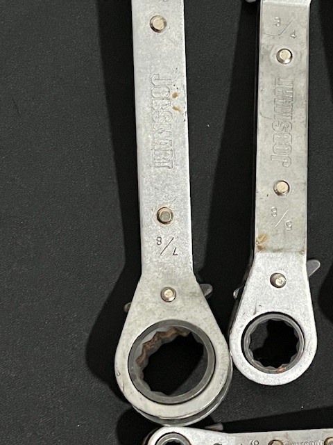 Jobsmart SAE Ratchet Wrenches 5 Pieces