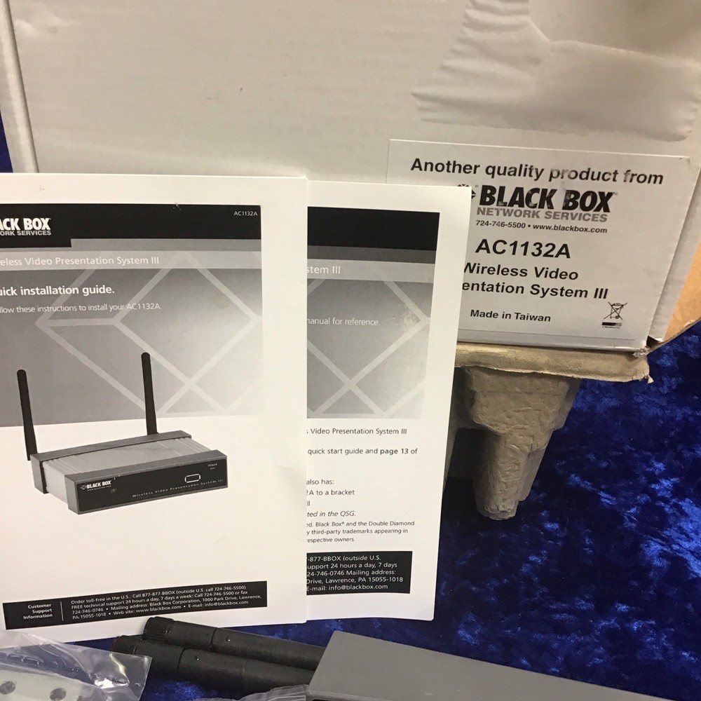 Black Box AC1132A Wireless Video Presentation System III