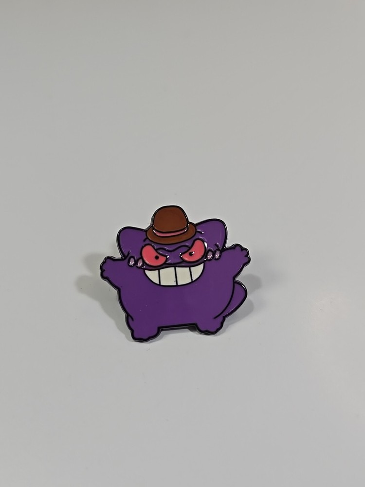 Gengar Wearing Hat Lapel Pin Pokemon