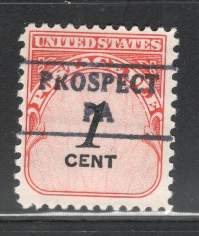 Sc # J89 ~ 1 cent Postage Due Issue, Precancel, PROSPECT PA