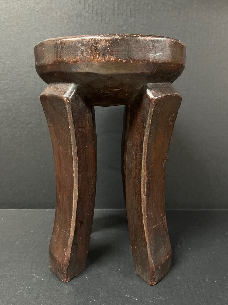 AFRICAN ART OROMO STOOL