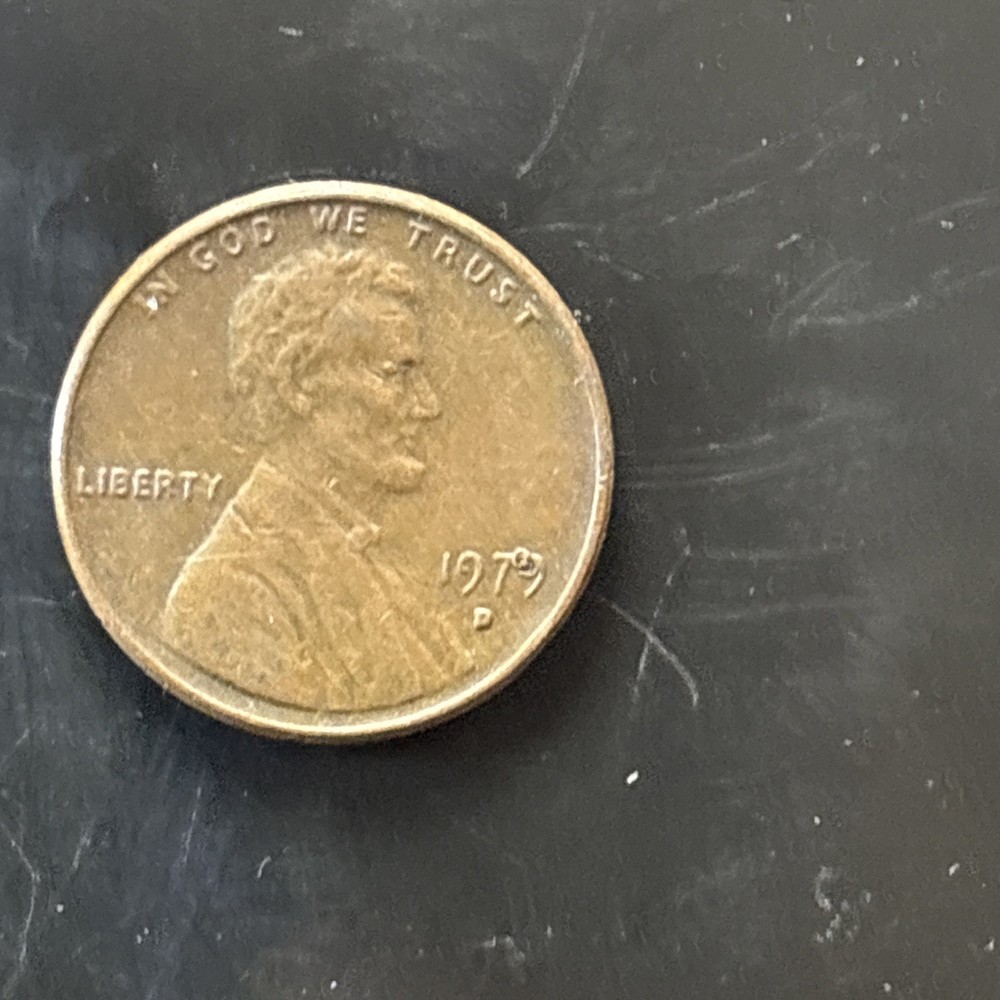 1979 D mint Lincoln penny
