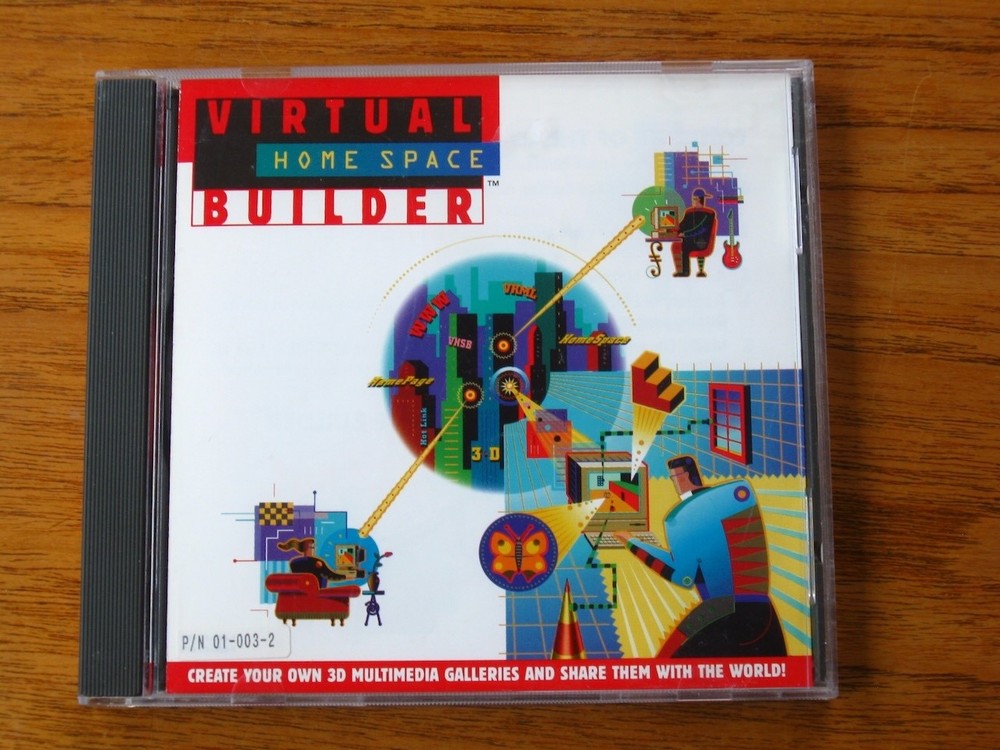Virtual Home Space Builder CD-ROM 1995 Paragraph Inc.