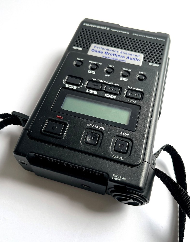 Marantz PMD660 Professional Solid State Recorder w/M-Audio Condenser Microphone