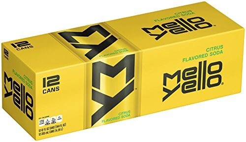 Mello Yellow Citrus Flavored Soft Drink (12 Pack 12 oz Cans)