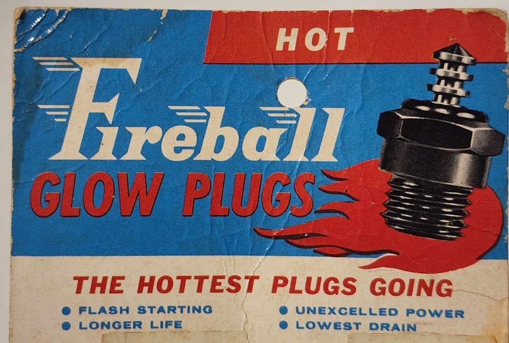 Fireball Glow Plug HOT 1.5-3V