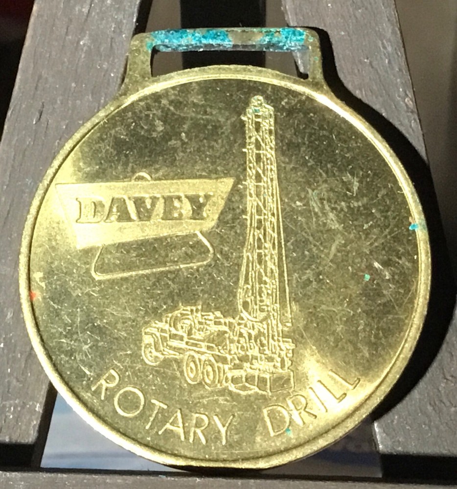 Davey Compressor Co. Rotary Drill Watch Fob DAX-2