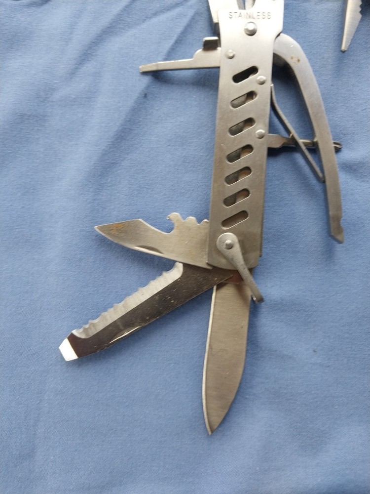 3 Survival Tool - Foldable With Multiple Gadgets