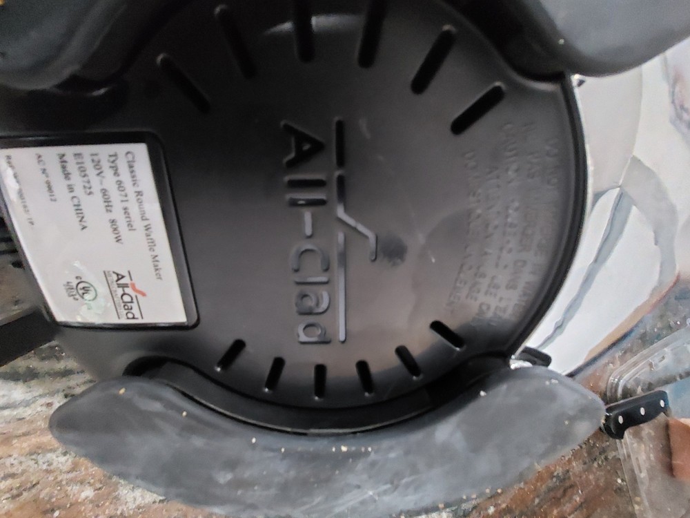 All Clad Round Waffle Maker Classic