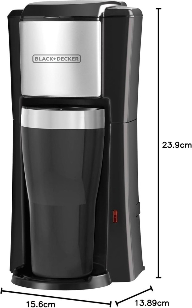 Single Serve Coffeemaker Black