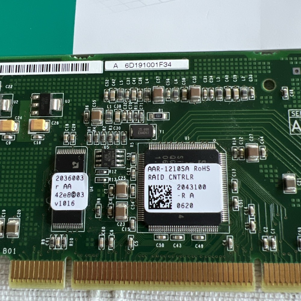 Adaptec AAR-1210SA PCI Server Raid Controller Card
