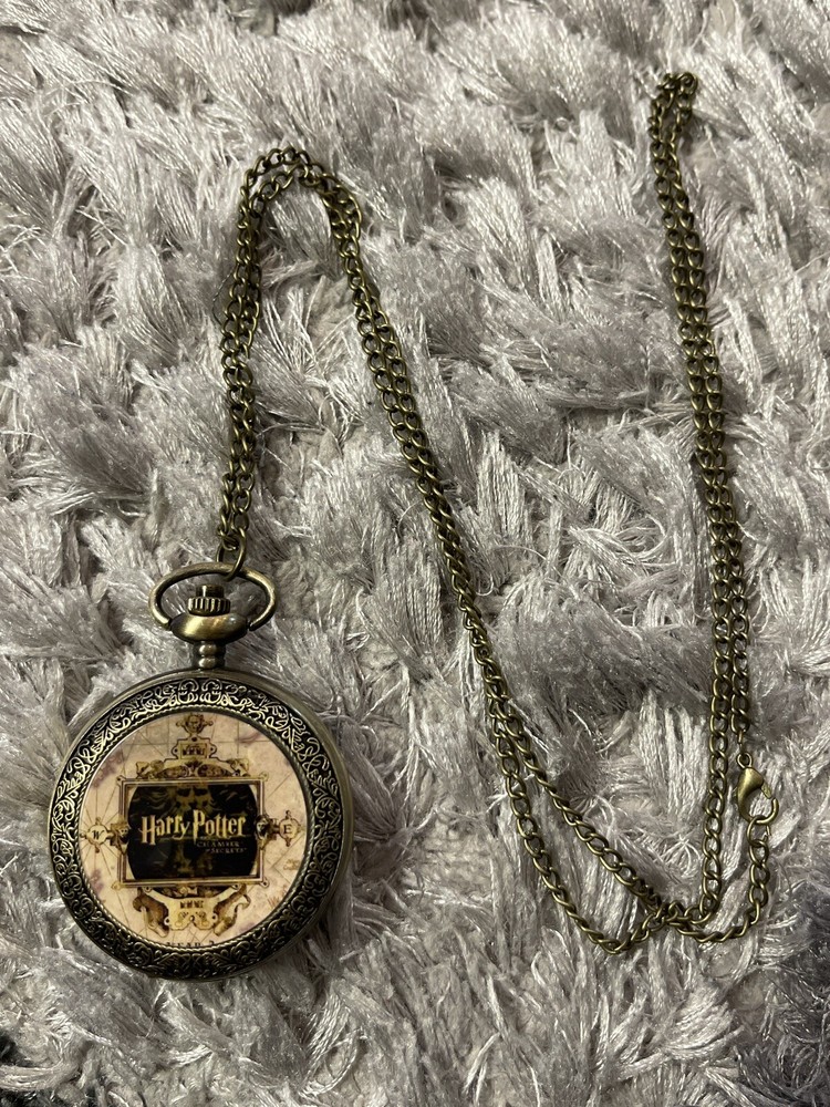 Harry Potter pocket watch Necklace