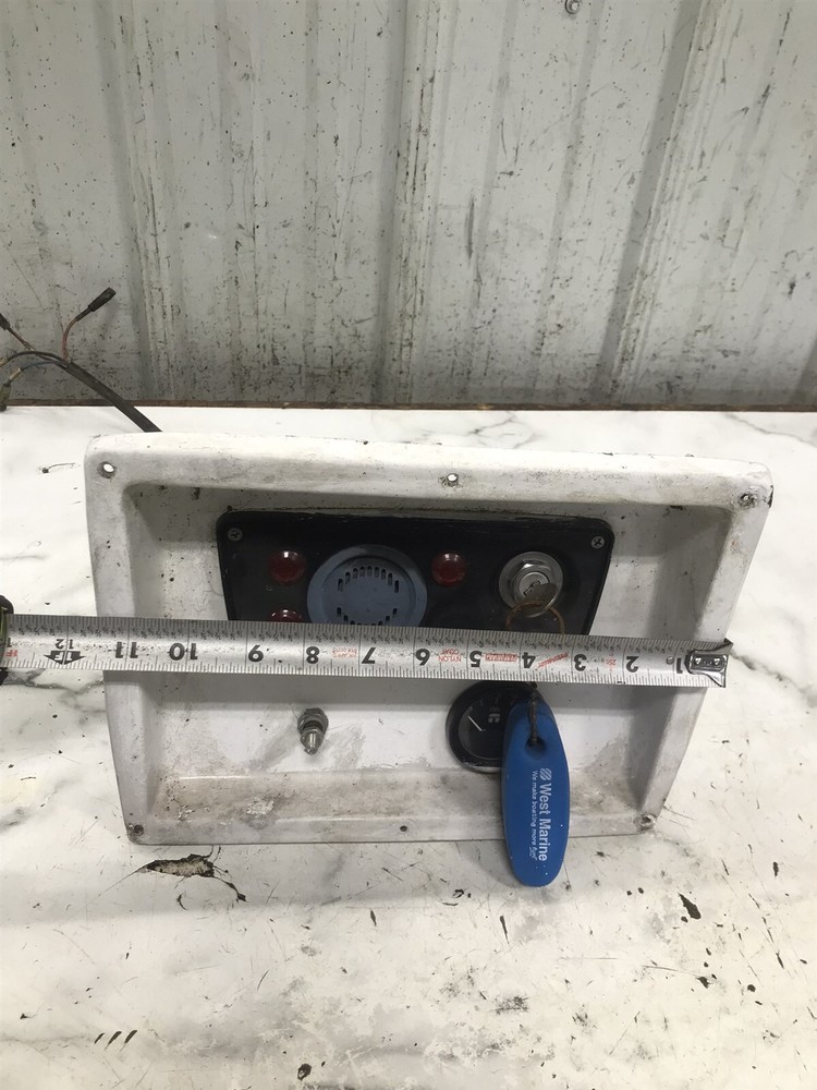 Erickson Sail Boat Yanmar diesel engine ignition switch fuel gauge panel