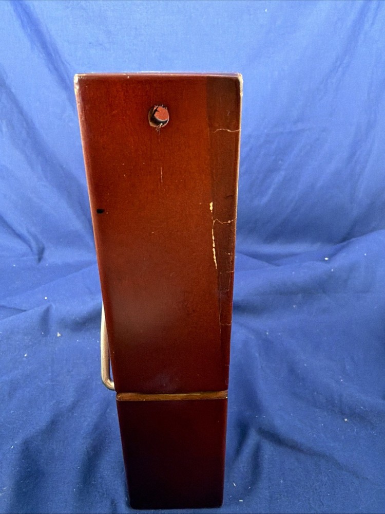 Giant Wall Hanging Over Sized Clothes Pin 8" Functioning Wood Chrome Office