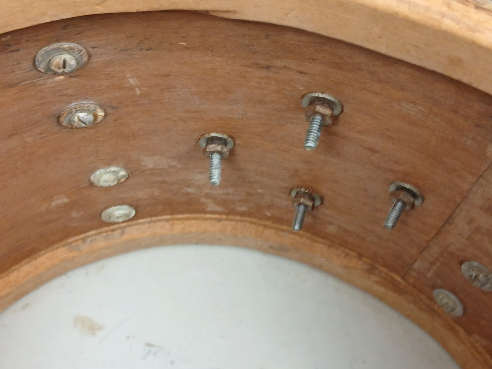 60's SLINGERLAND 9 X 13 BLUE SPARKLE TOM DRUM #2