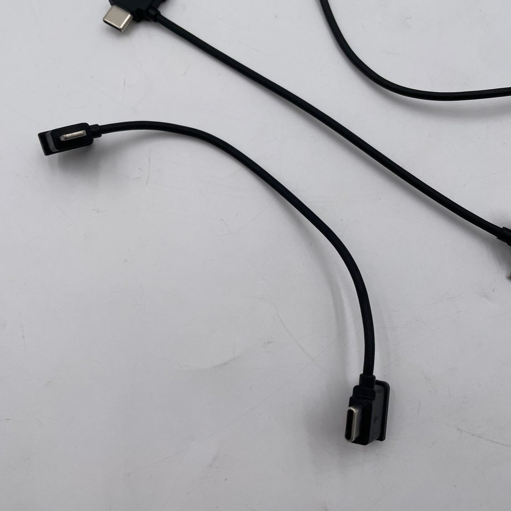 Genuine DJI RC Remote Cables Kit (Lighting, Micro USB, USB Type-C)