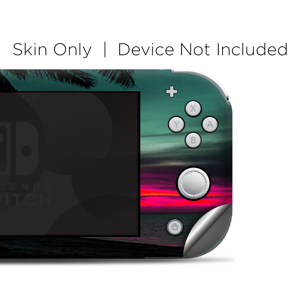 Skins Decals wrap for Nintendo Switch Lite - Ocean sunset Pink sky