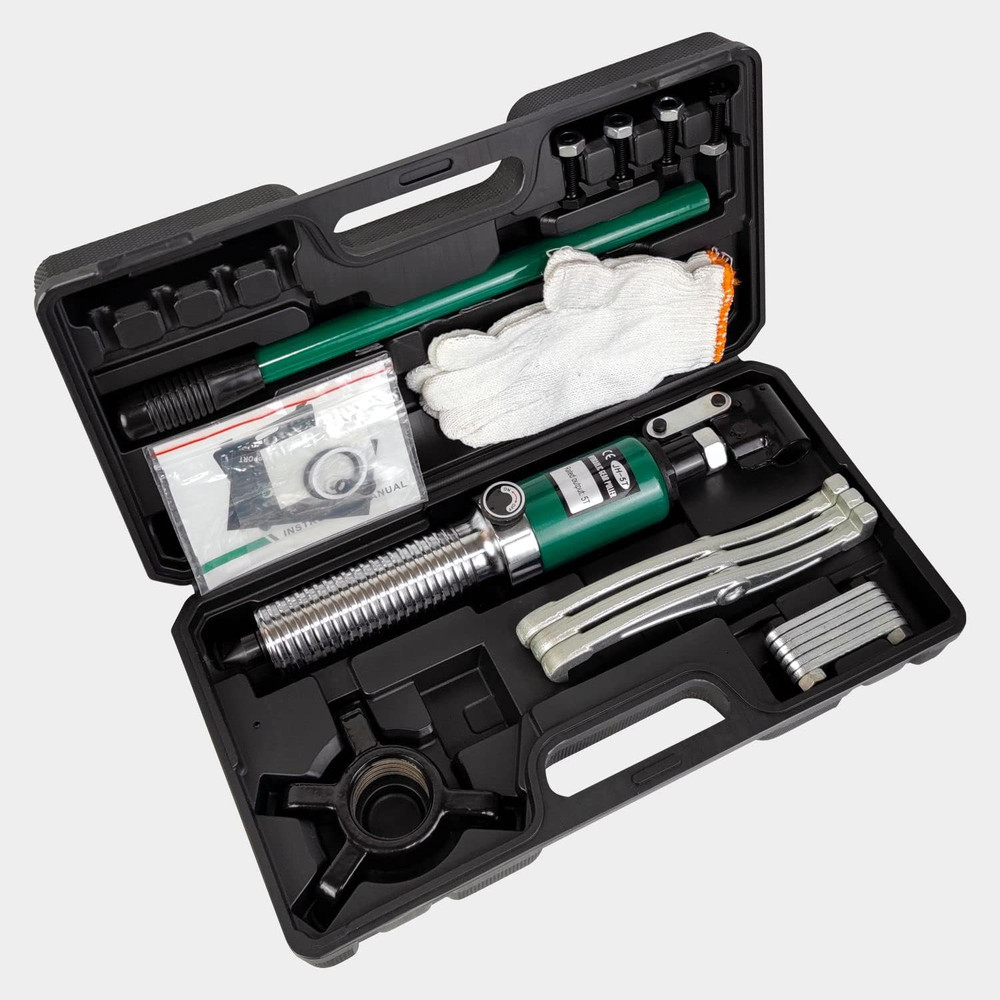 Hydraulic Gear Puller, 15 Ton Max. Capacity Hydraulic Puller, 2 or 3 Jaws Bearin