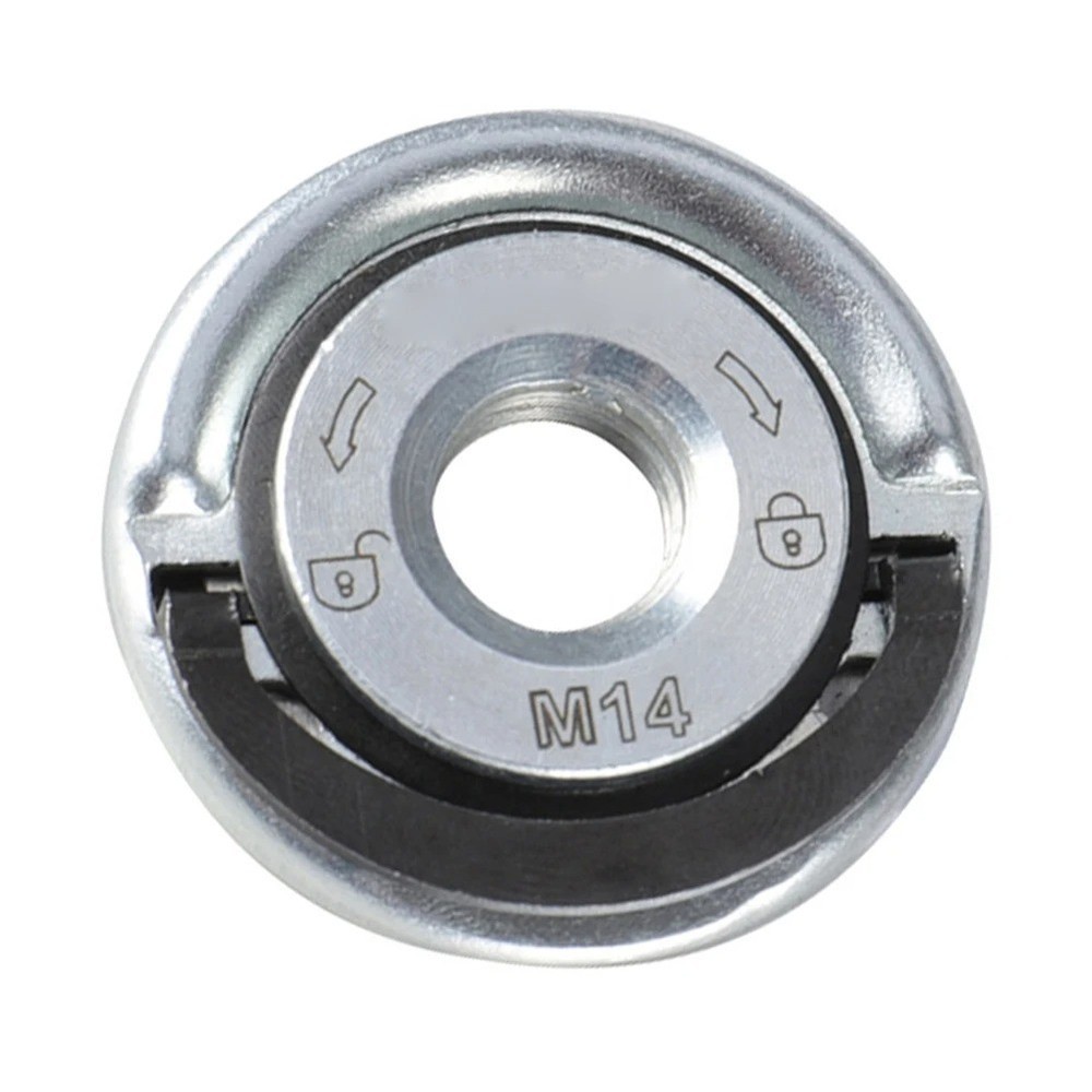 M14 Quick Release Flange Nut & Chuck Plate for Angle Grinder Self-Locking Tool