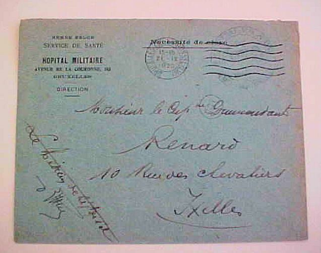 BELGIUM  GANTE BRUSSELS 1920