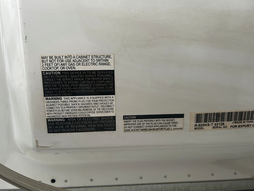 SHARP Microwave Oven - Countertop 1200w