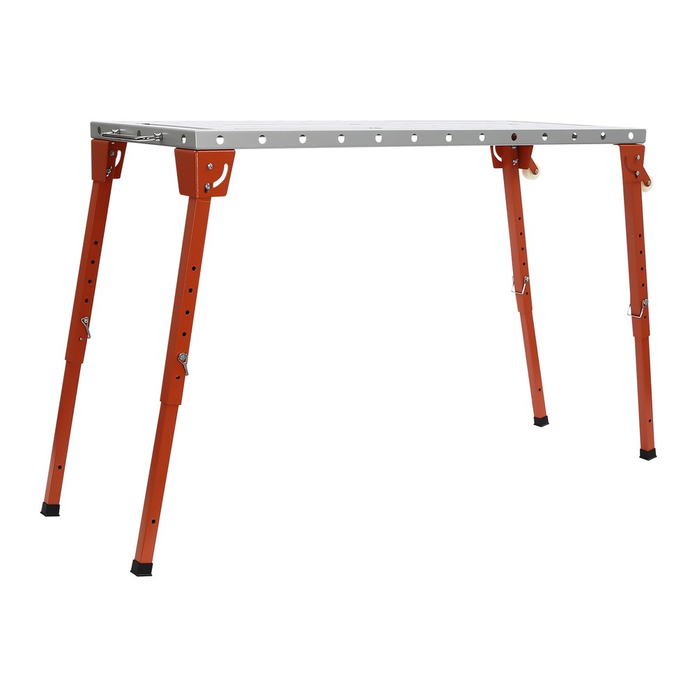 453.59kg/1000lbs Portable Welding Table Welding Work Table Folding Work Bench
