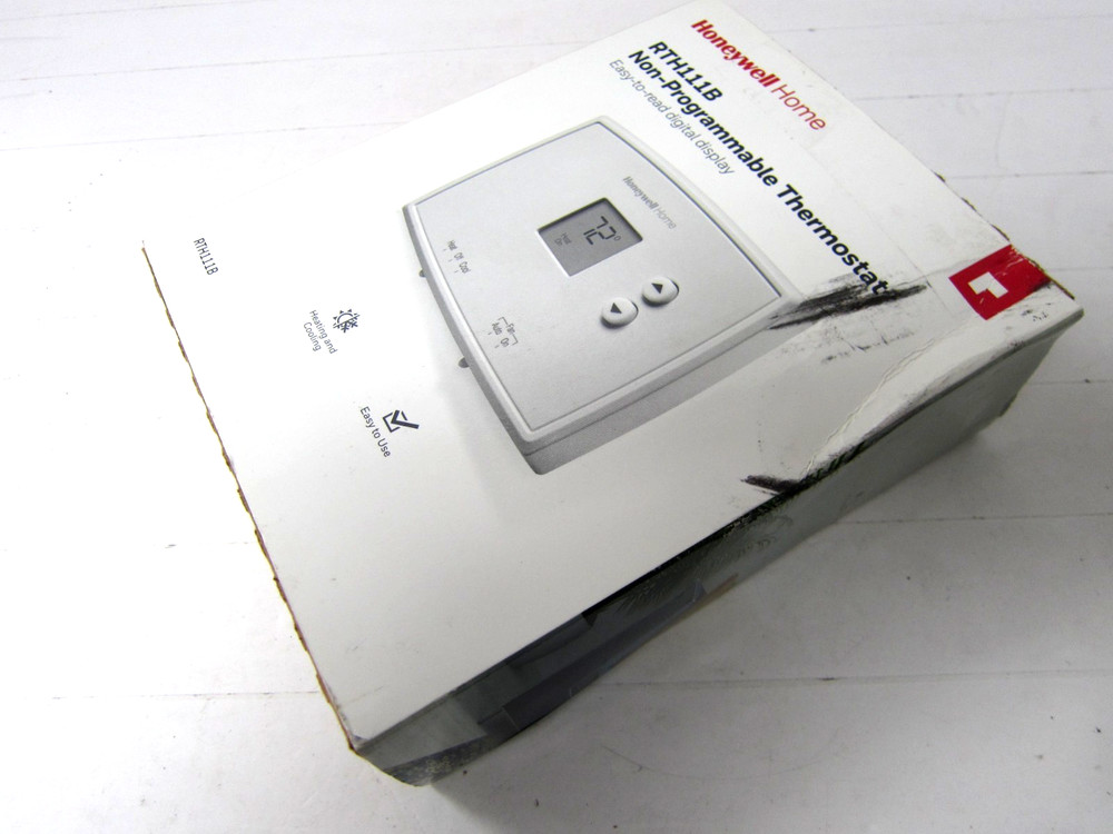 Honeywell RTH111B1024 Horizontal Digital Non-Programmable Thermostat