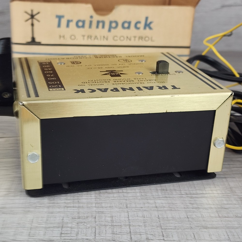 MRC TrainPack Model 100 Train Controller Power Transformer N / HO Scale