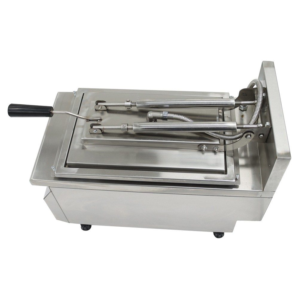 Fried Steam Dumpling Maker Fryer Machine 220V Automatic Fried Dumpling Machine