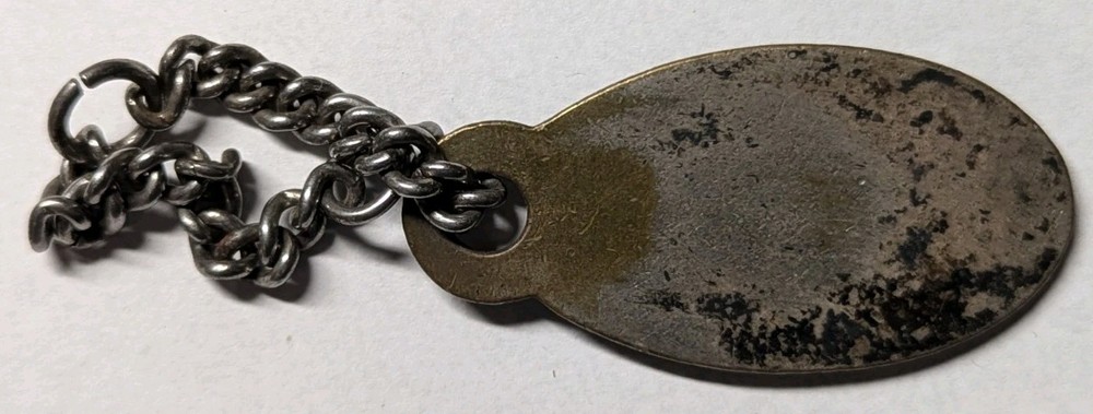 1930s 40s Wright Aircraft Engines Wing Logo Key / Tool Tag