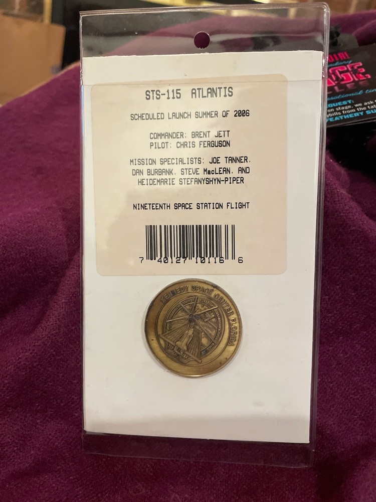 COLUMBIA Shuttle Crew Emblem ATLANTIS