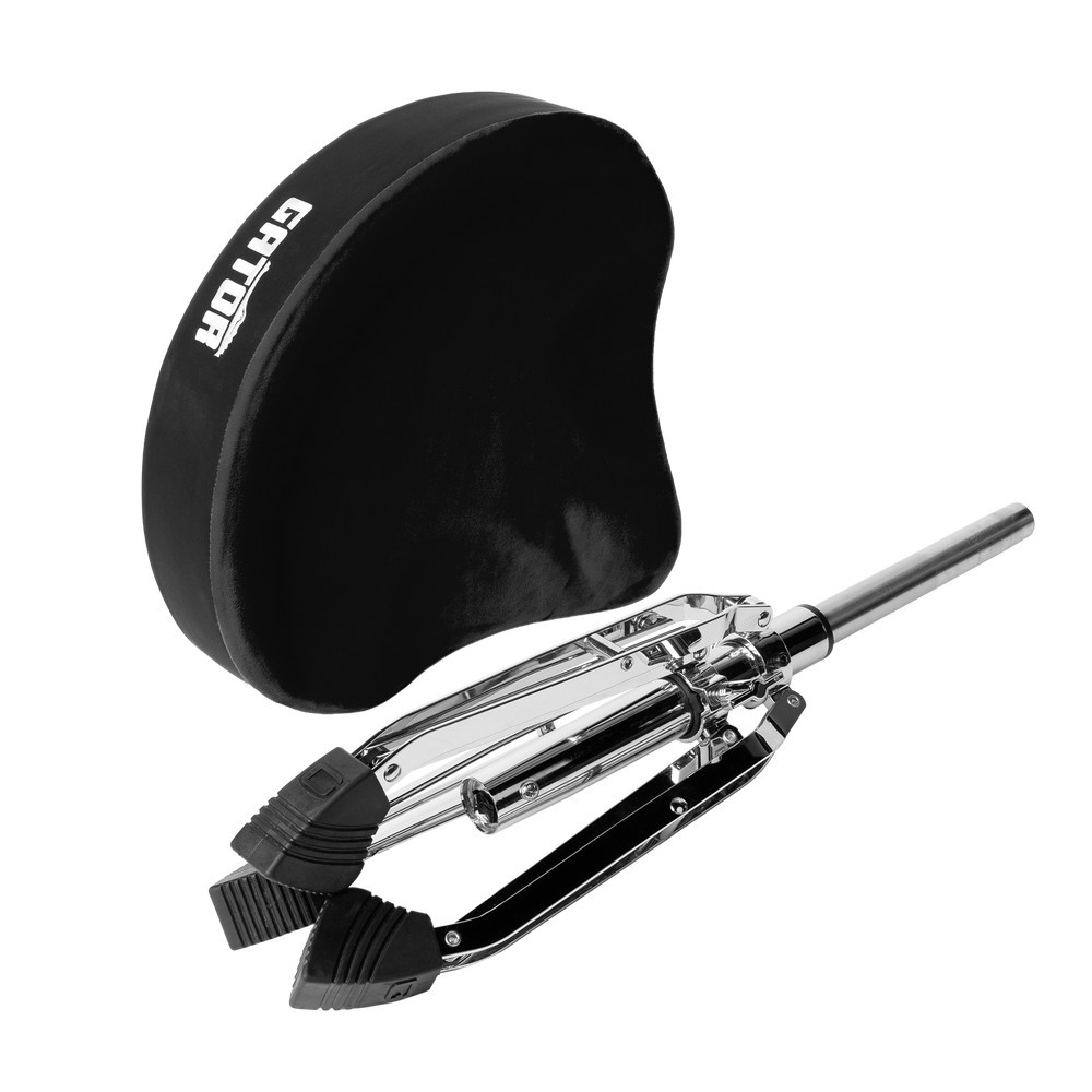 Gator GP-DTH-ASD Percussion Saddle Drum Throne, Black