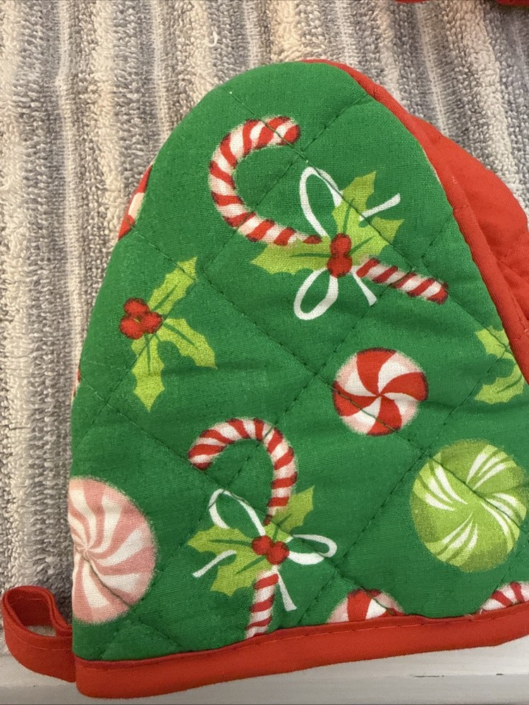 Four Mini Christmas Oven Mits Mini Oven Mitts