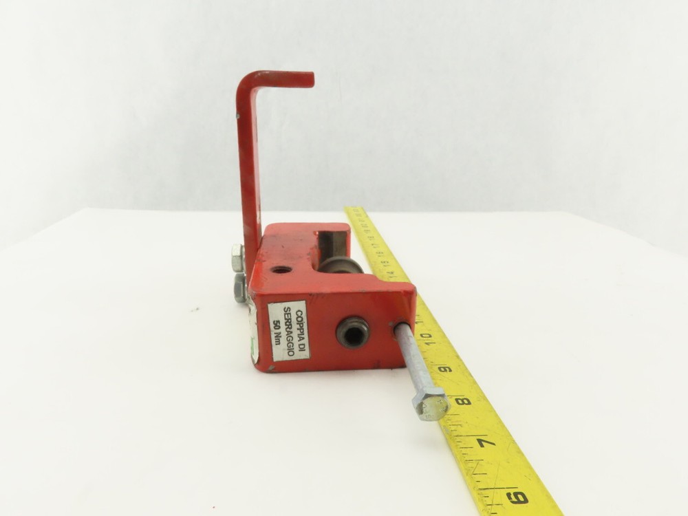 System Logistics Material Handling Shuttle Car Blocking Device Clamp