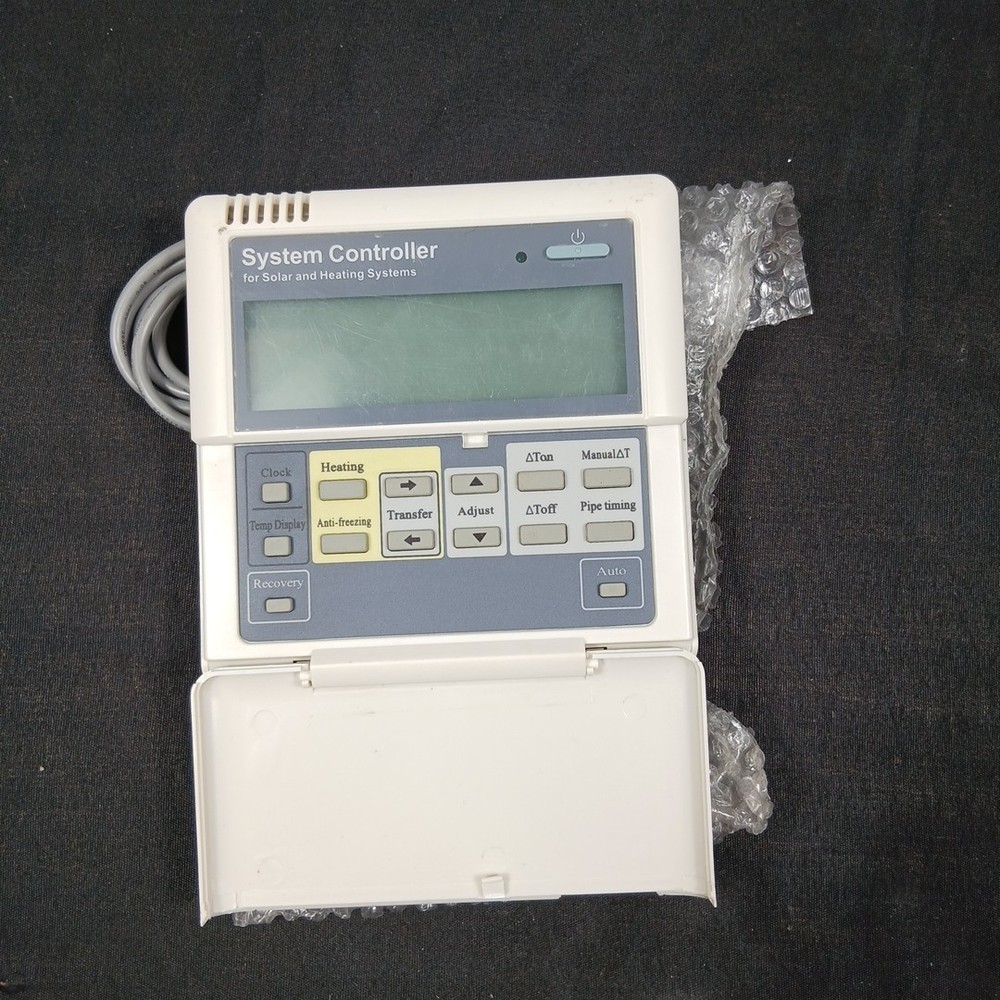 Solar System Controller SR868C8 for Split Pressurized Hot Water Heating System