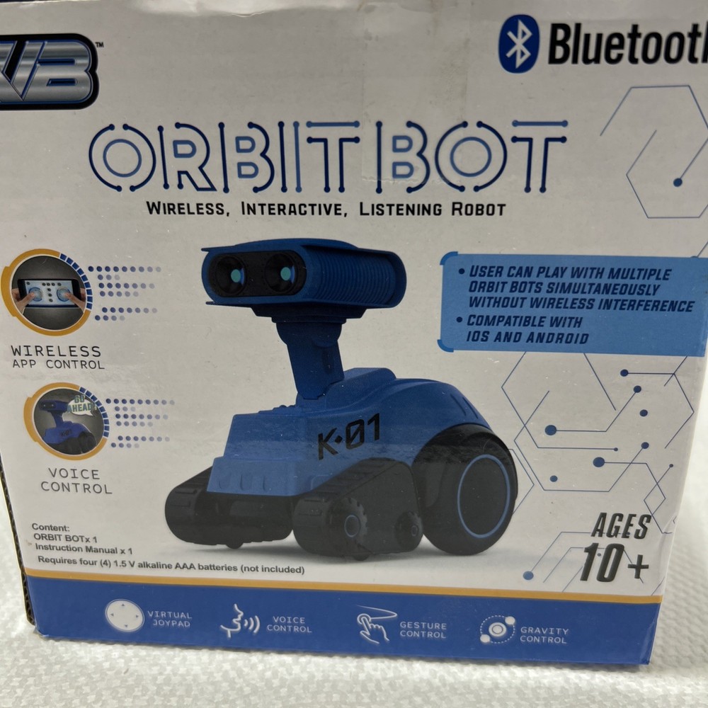 X/B Orbit Bot Bluetooth Wireless Interactive Listening Robot