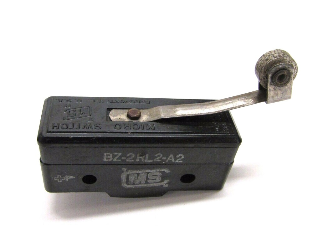 CMS ROLLER LEVER LIMIT MICRO SWITCH, BZ-2RL2-2A