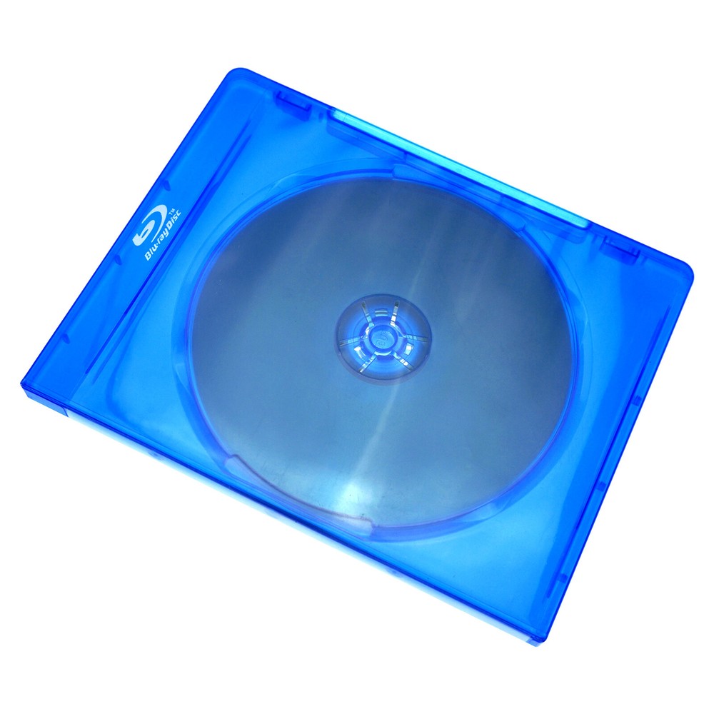 DVD CD Double Disc Storage Box Blu Ray Plastic Case Sleeve Insert 11mm Holder