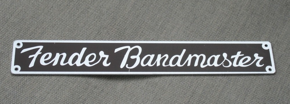 5E7 Tweed Bandmaster Logo Badge