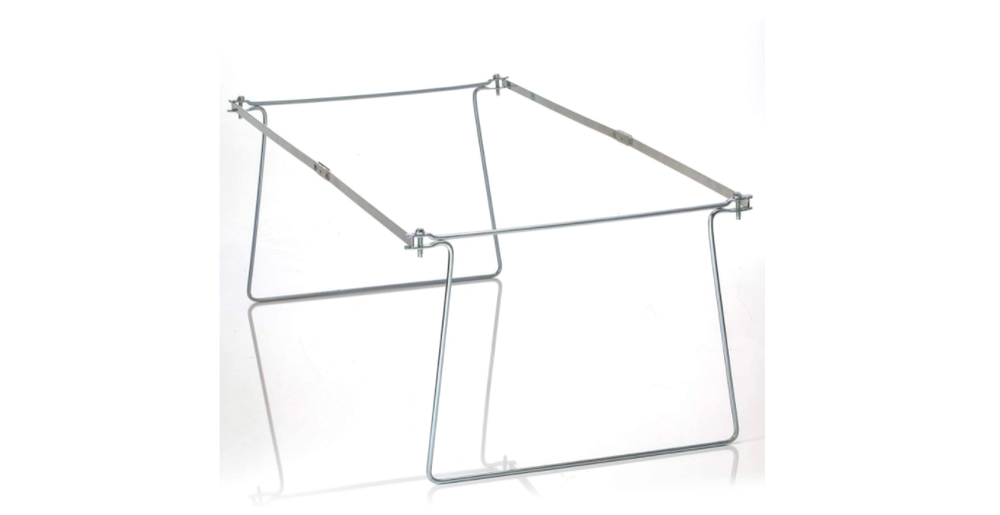 Office File Folder Frame Hanging Letter Size Holder Drawer Cabinet Rack 2 Pack