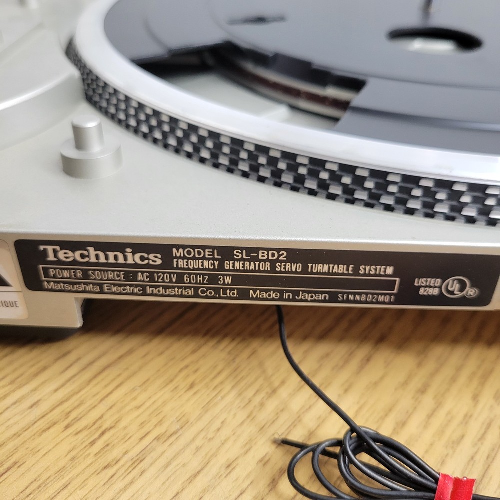 TECHNICS SL-BD2 Classic 1985 ERA Turntable READ