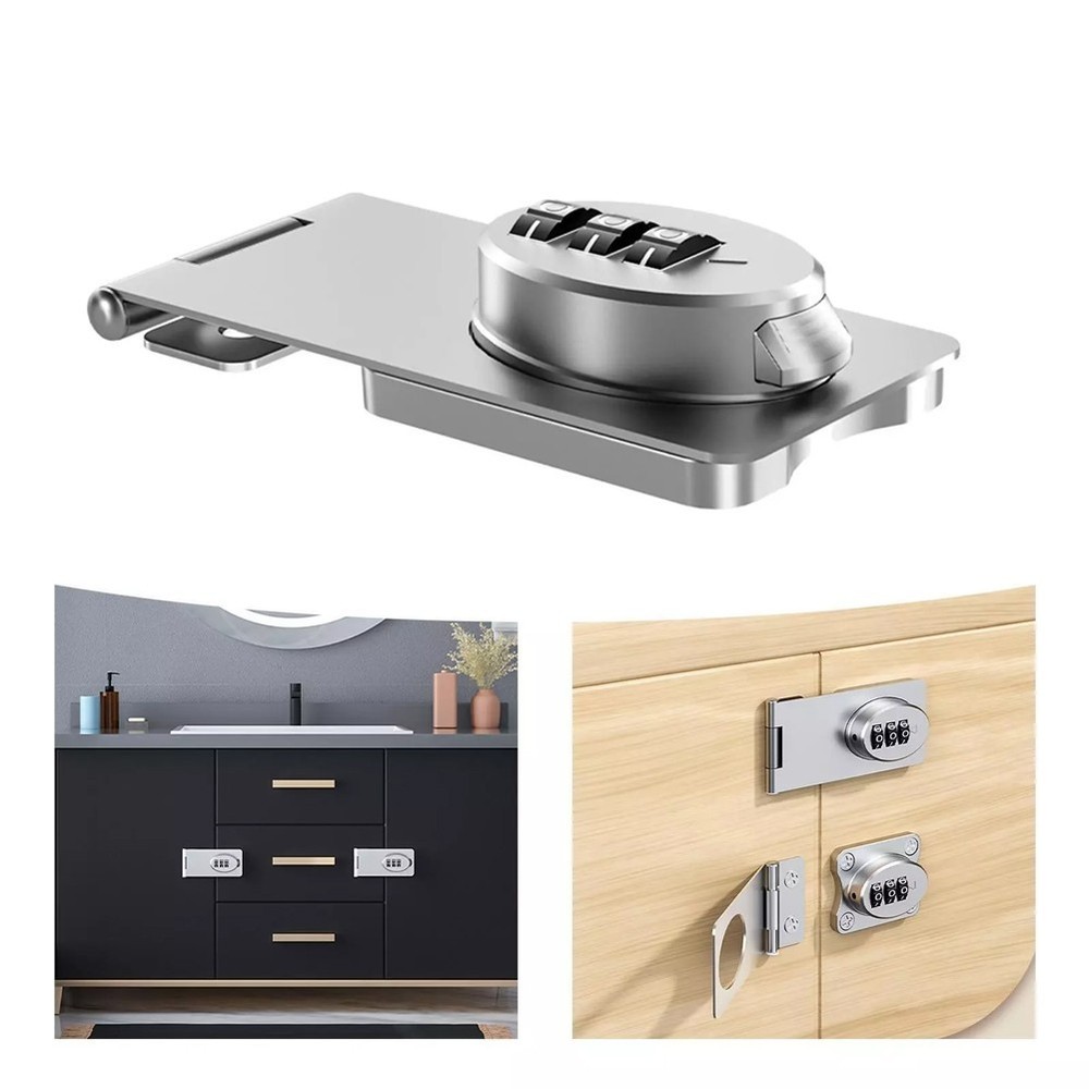 Combination Lock Keyless Door Lock For Home Use Compact And Space-Saving