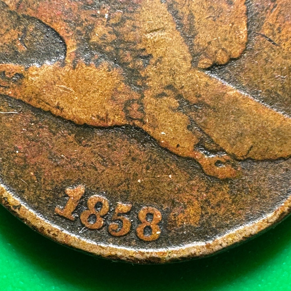 1858 Flying Eagle Cent C154