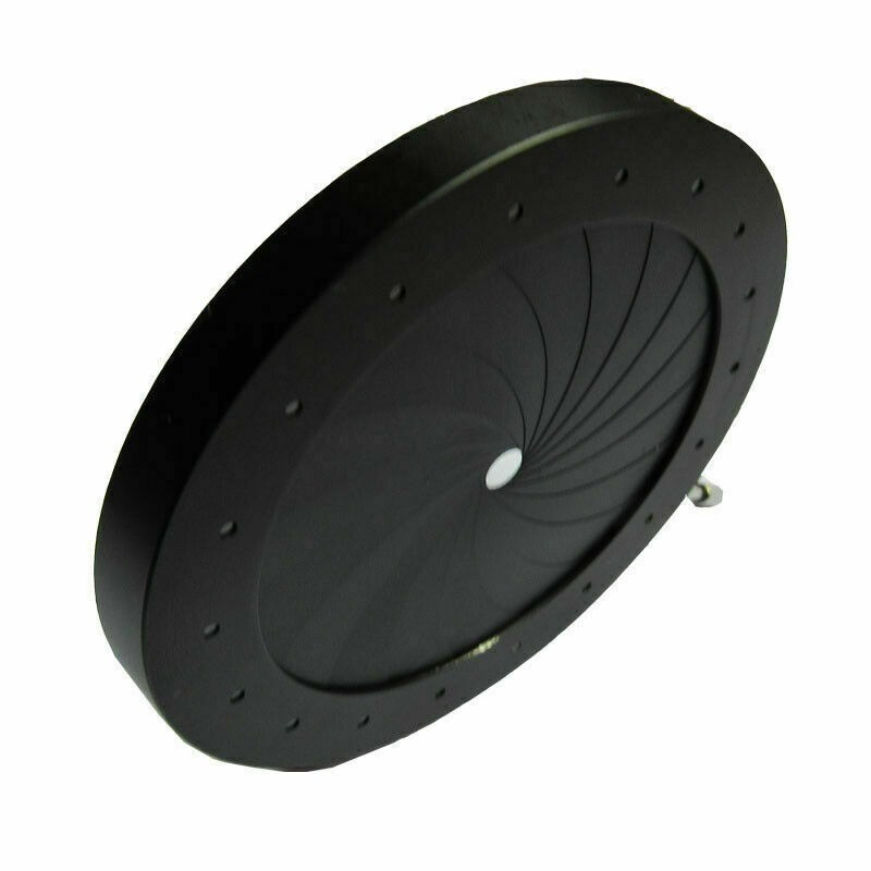 4-60mm Adjustable Iris Diaphragm Aperture Camera Microscope w Supporting Bracket