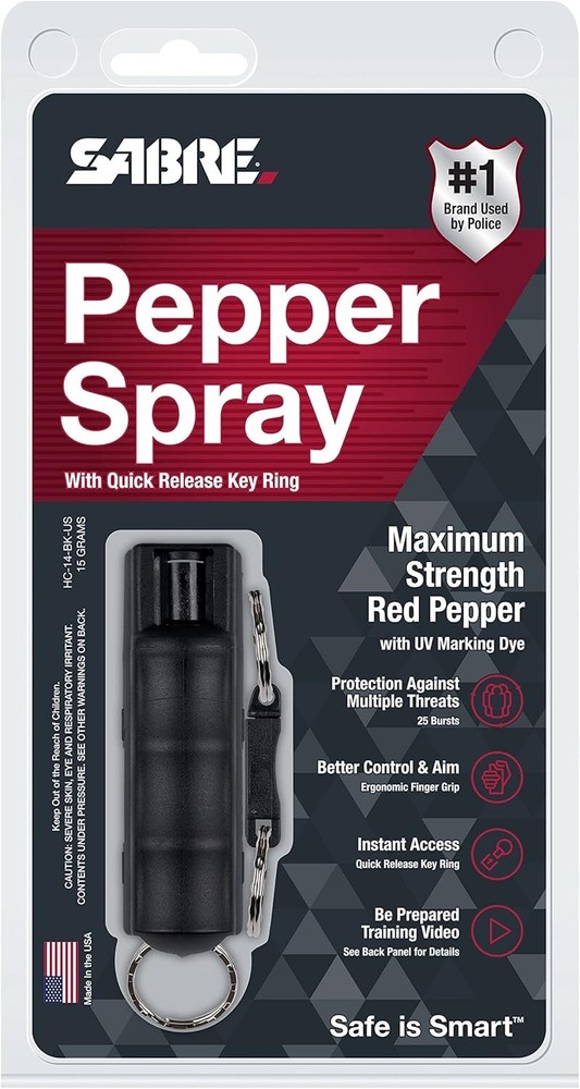 Runner Pepper Gel - Maximum Strength OC Spray with Reflective Hand Strap