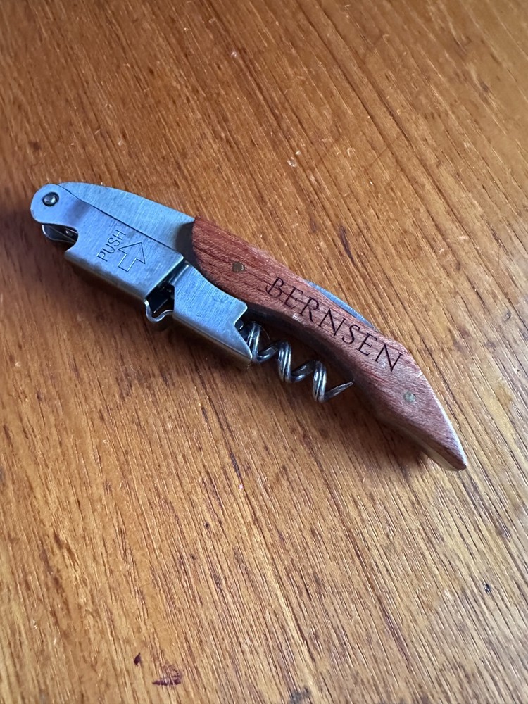 BERNSEN Quality Waiters Corkscrew Wine Key Opener