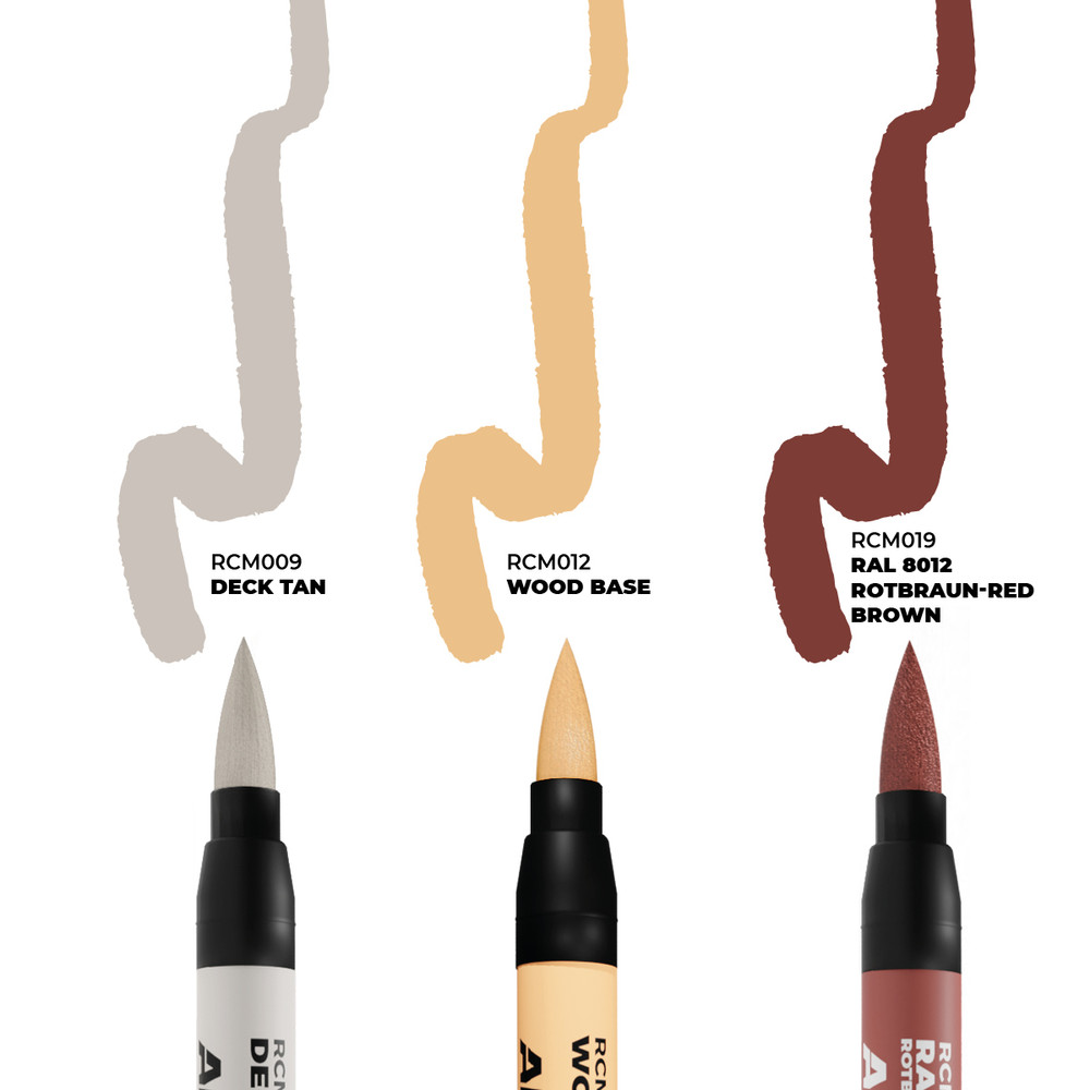 AK Interactive: Real Color Markers: Ships & Decks